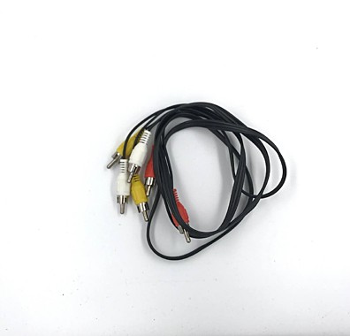 Кабель - 3X3 RCA, тюльпан 1m