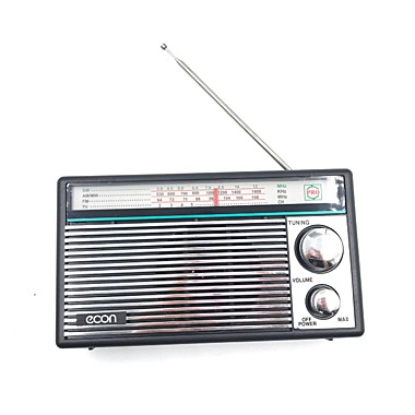 Радиоприемник Еcon ERP-2000 (FM диапазон 64-108 МГц,, AC 220V, 50Hz / Батареи Dх2)