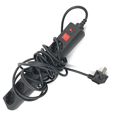 Сетевой фильтр (5м) 6р. Buro 600SH-5-B (черный)