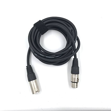 Кабель микрофонный XLR (m) - XLR (F) 3m шнур для караоке, микшера, для мероприятий